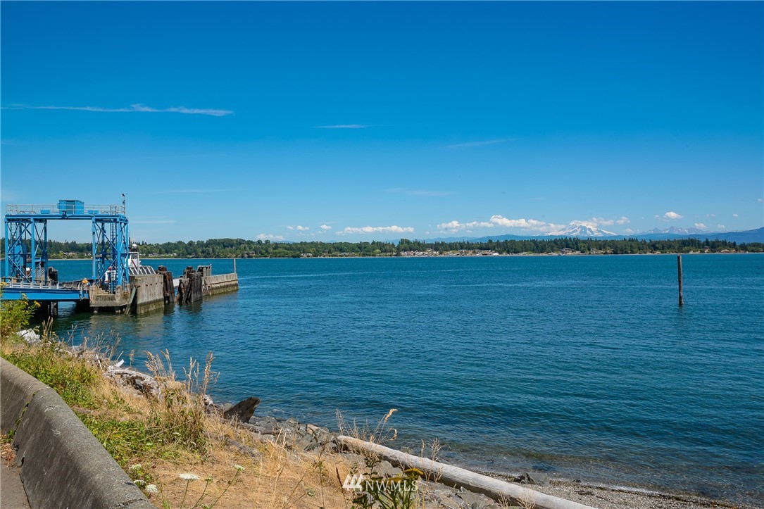 0 Blizard Road Lummi Island, WA 98262 - Photo 22 of 22 a view of an ocean with boats and trees in the background