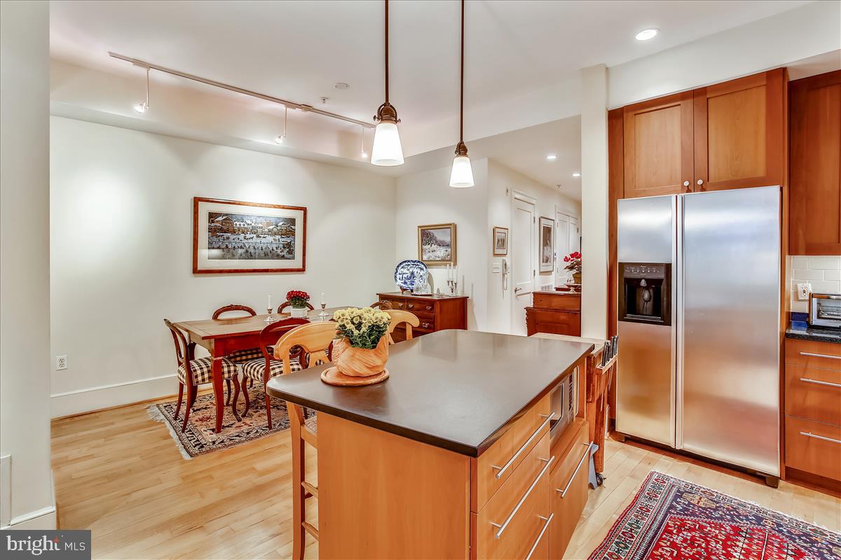 1433 R Street Northwest, Unit 1 Washington, DC 20009 - Photo 14 of 35 Kitchen, breakfast bar, and dining area