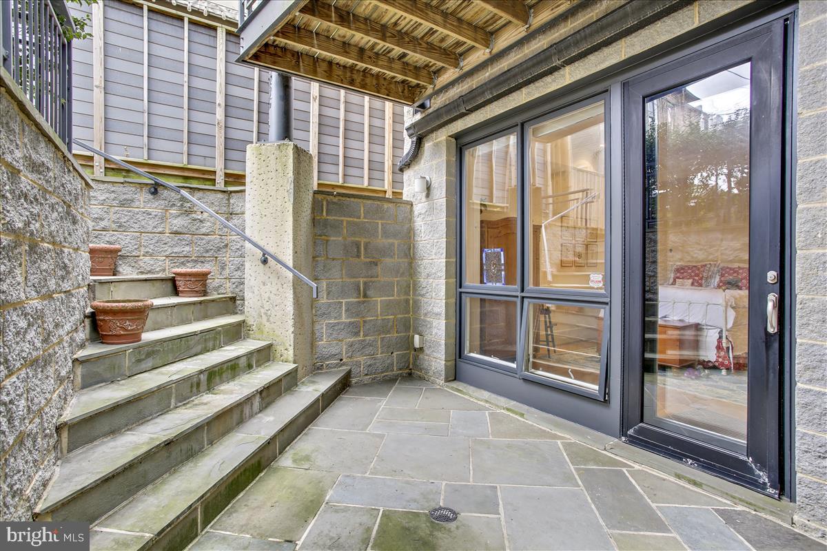 1433 R Street Northwest, Unit 1 Washington, DC 20009 - Photo 24 of 35 Private rear patio