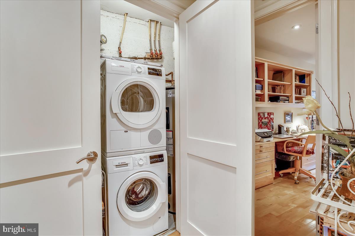 1433 R Street Northwest, Unit 1 Washington, DC 20009 - Photo 33 of 35 In-unit washer and dryer