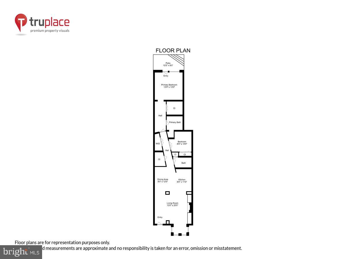 1433 R Street Northwest, Unit 1 Washington, DC 20009 - Photo 35 of 35 Floor plan