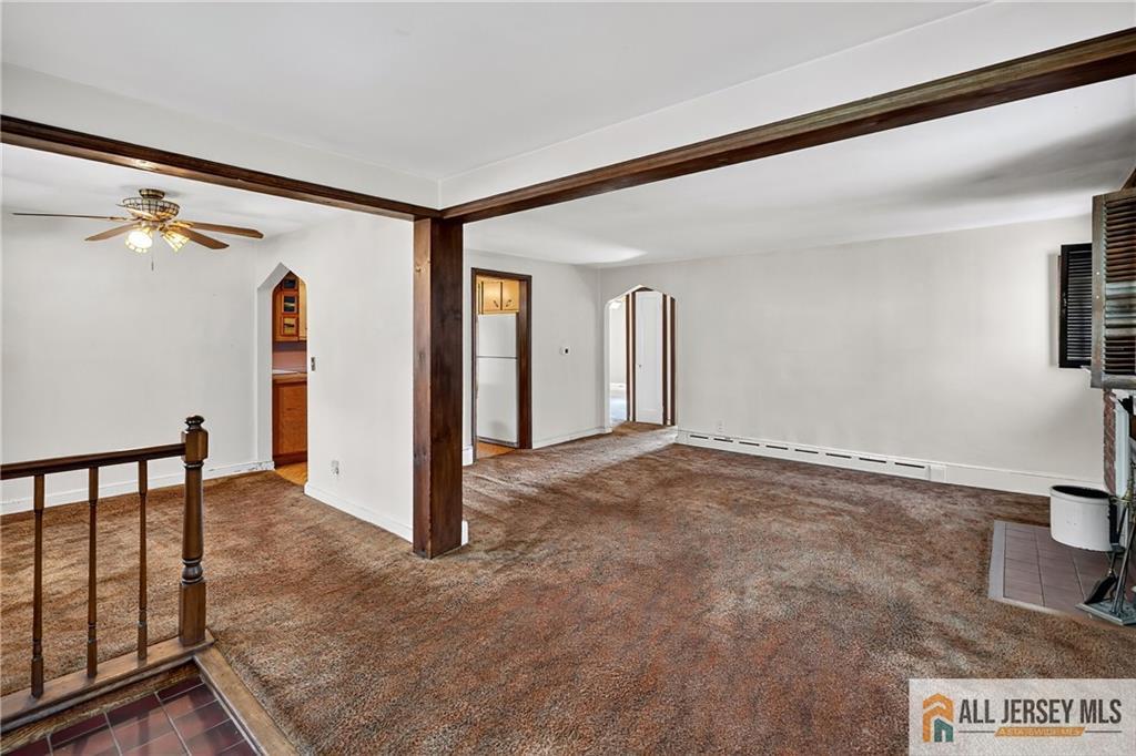 529 4th Street Dunellen, NJ 08812 - Photo 6 of 25 a view of an empty room