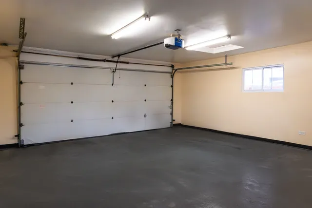 a view of a room with an empty space