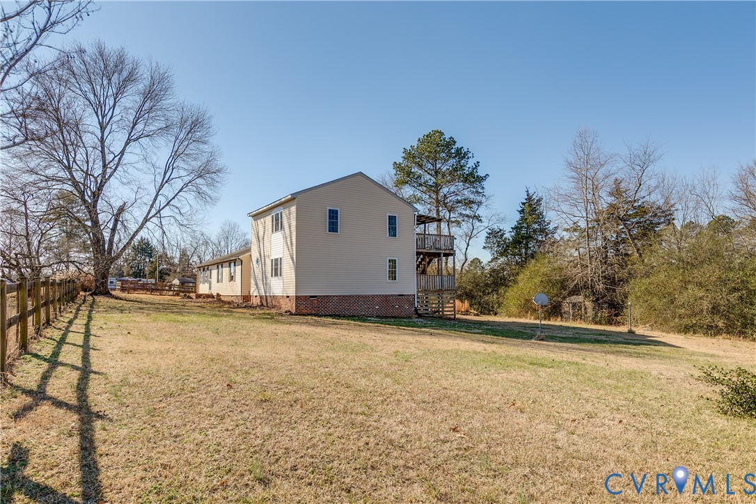 15105 Brown Pleasants Road Montpelier, VA 23192 - Photo 35 of 37 a view of a yard with a house