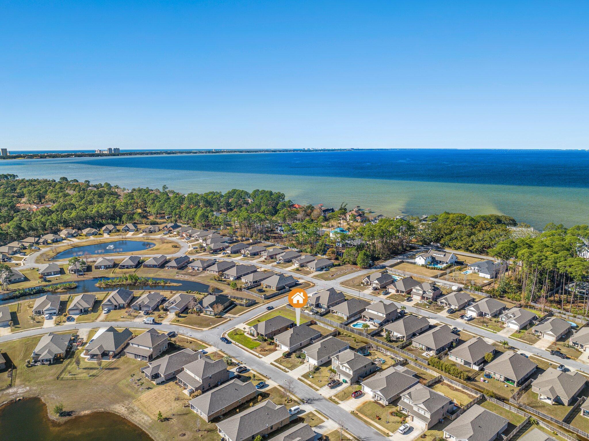 262 Pin Oak Loop Santa Rosa Beach, FL 32459 - Photo 27 of 29 a view of city and ocean