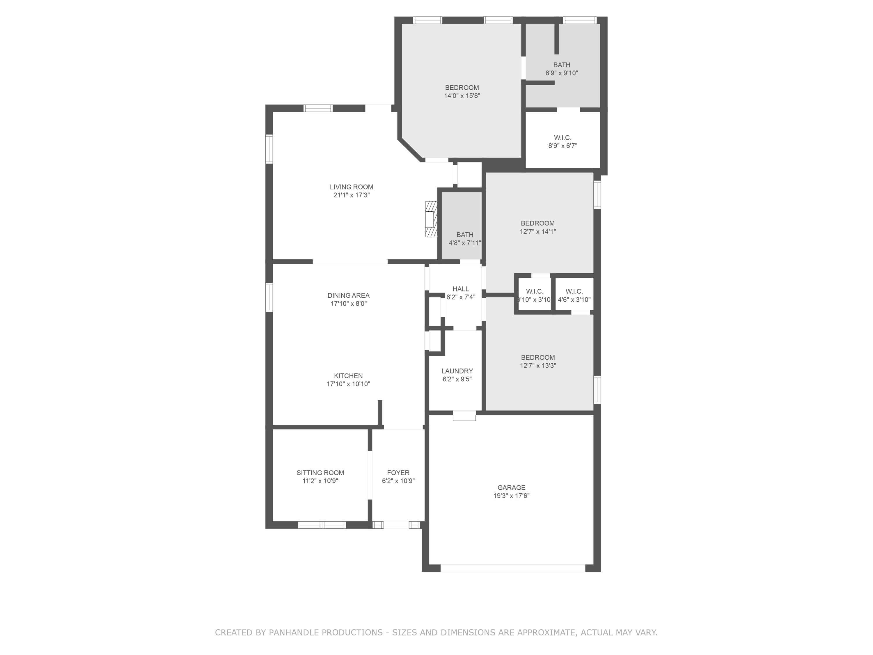 262 Pin Oak Loop Santa Rosa Beach, FL 32459 - Photo 29 of 29 a picture of floor plan
