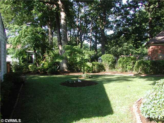 2706 Dancer Road Richmond, VA 23294 - Photo 9 of 11 Yard/Garden - View of backyard that has been recen