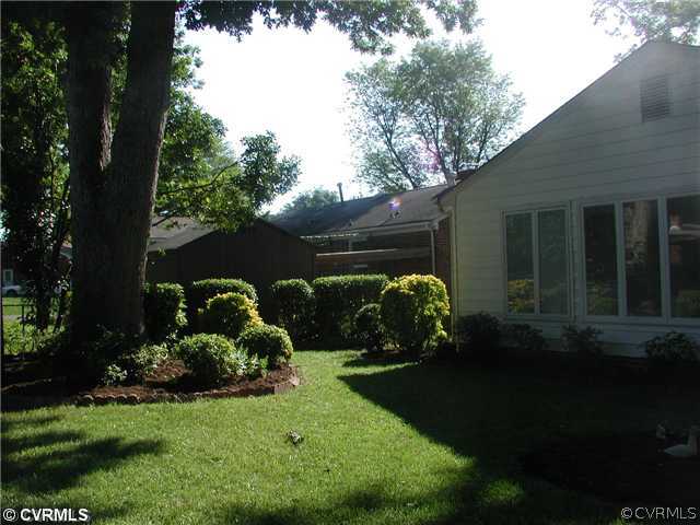 2706 Dancer Road Richmond, VA 23294 - Photo 10 of 11 Yard/Garden - View of backyard looking North.