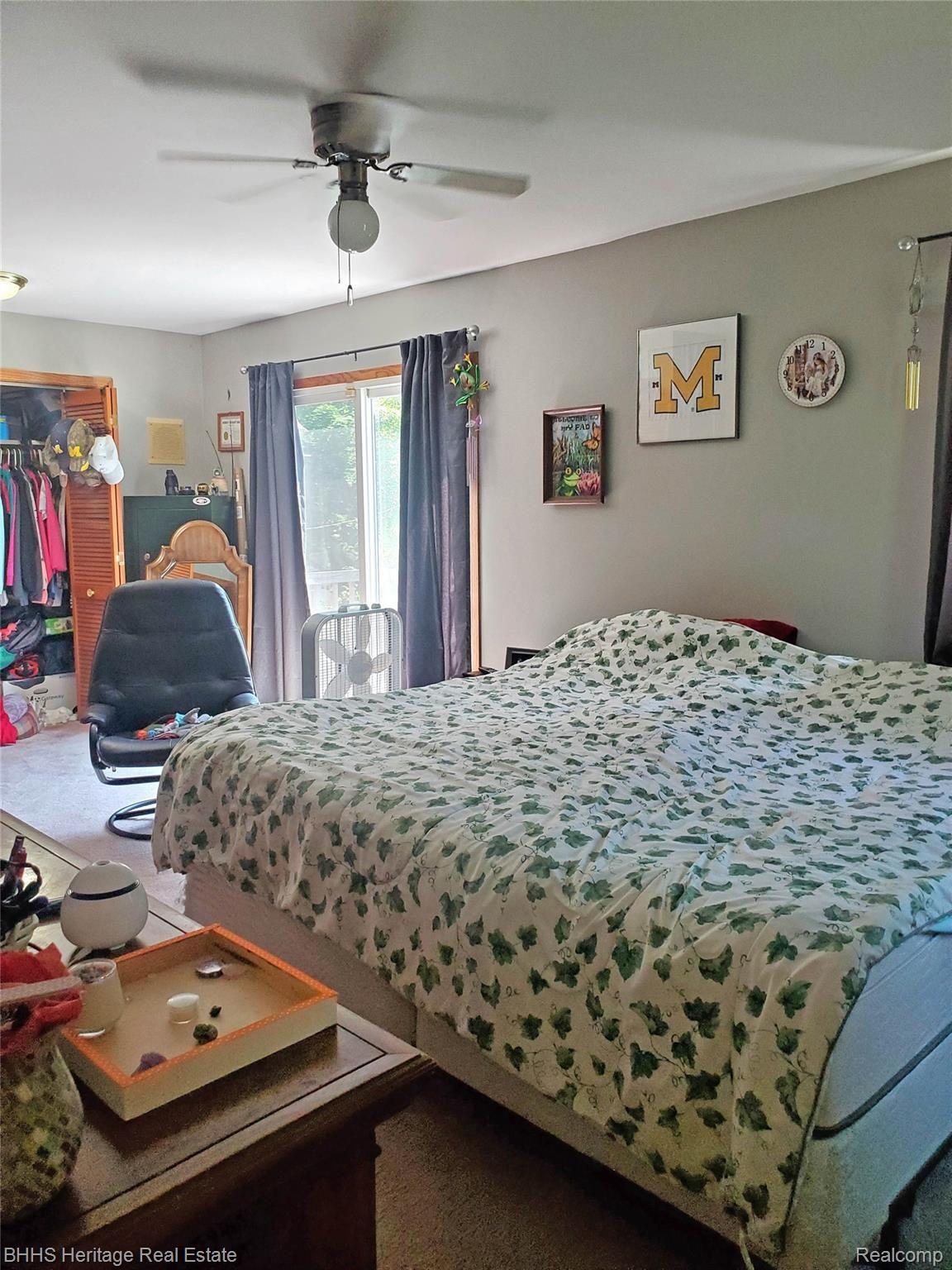 3126 Brophy Road Howell, MI 48855 - Photo 19 of 20 Master Bedroom w/doorwall to deck