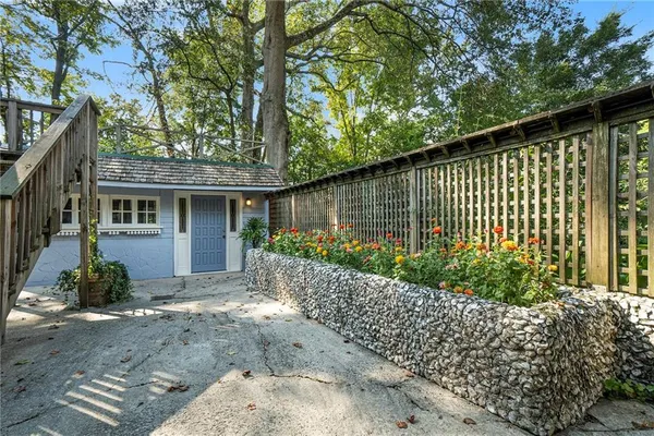 a front view of a house having yard