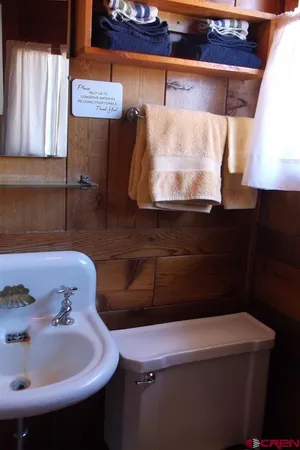 a bathroom with a sink and a toilet