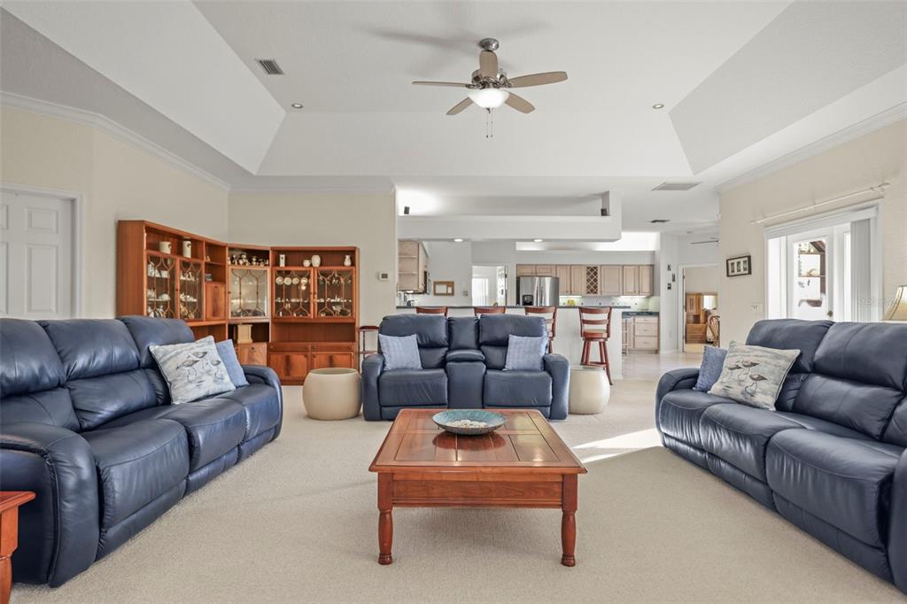 4503 North Rye Road Parrish, FL 34219 - Photo 12 of 68 a living room with furniture ceiling fan and a rug