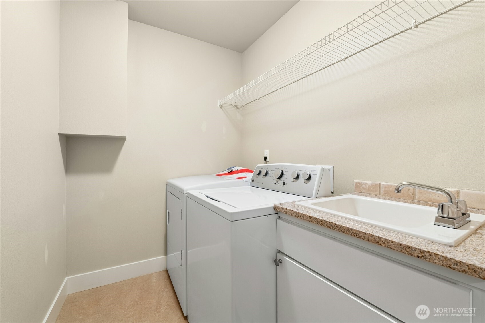 16555 Carlyle Hall Road North Shoreline, WA 98133 - Photo 19 of 27 a utility room with dryer and washer