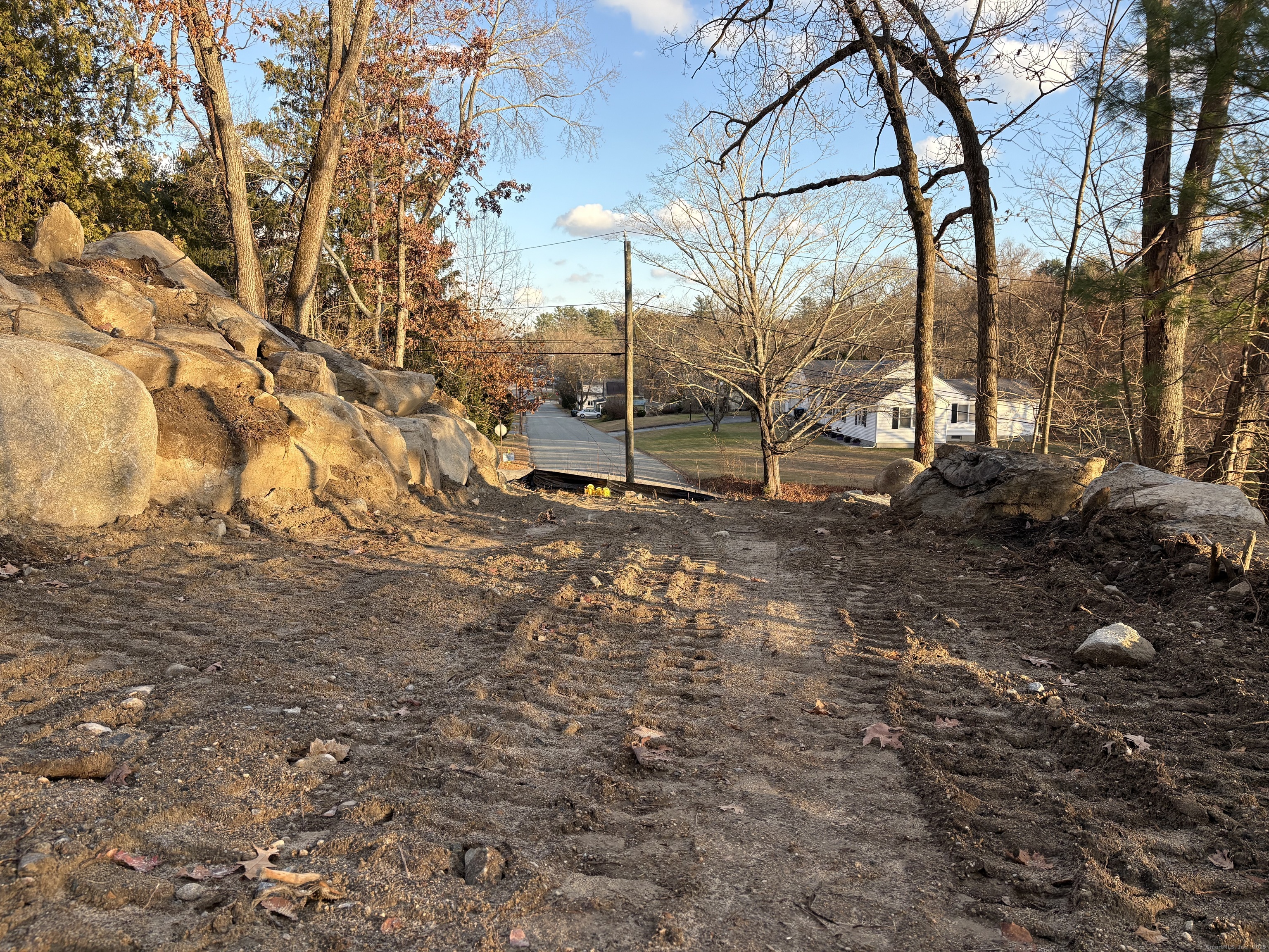 66 Bates Avenue Putnam, CT 06260 - Photo 18 of 18 a view of a backyard of the house