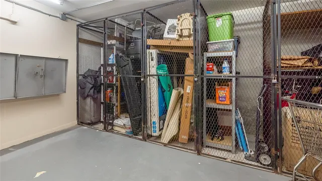 a view of water heater room