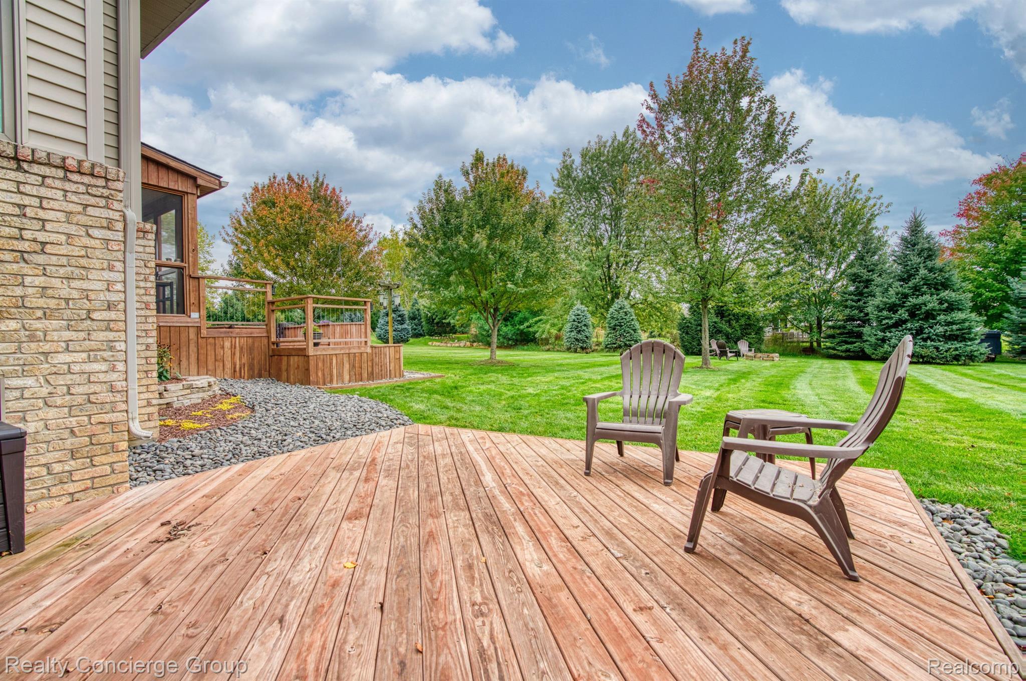 1172 Thorn Ridge Drive Howell, MI 48843 - Photo 56 of 71 Deck provides 360 views of property