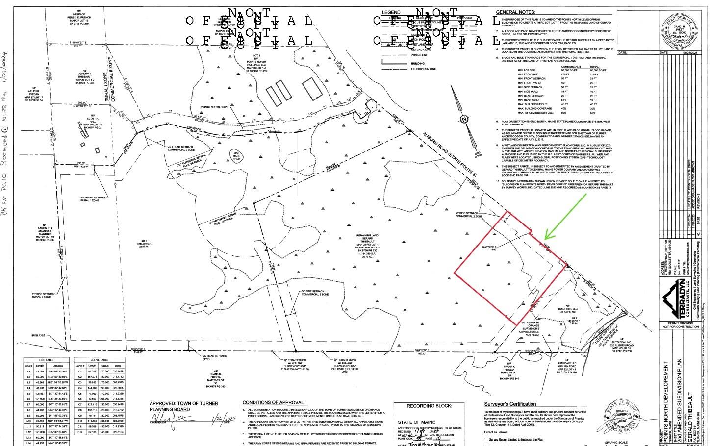 Map28-lot1 Auburn Road Turner, ME 04282 - Photo 2 of 2 1