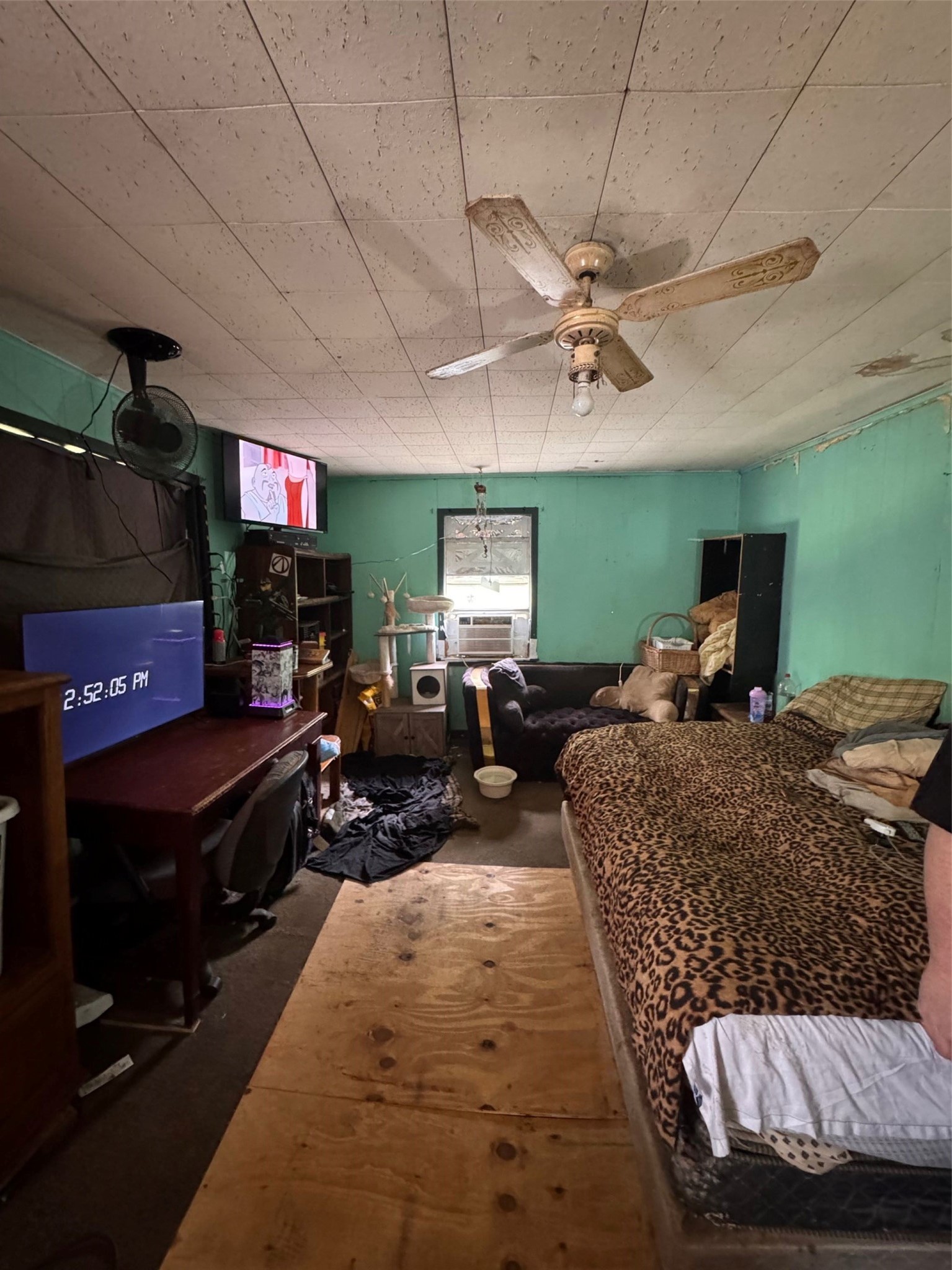 6021 Hertford Street Houston, TX 77048 - Photo 2 of 16 a living room with furniture a flat screen tv and a fireplace