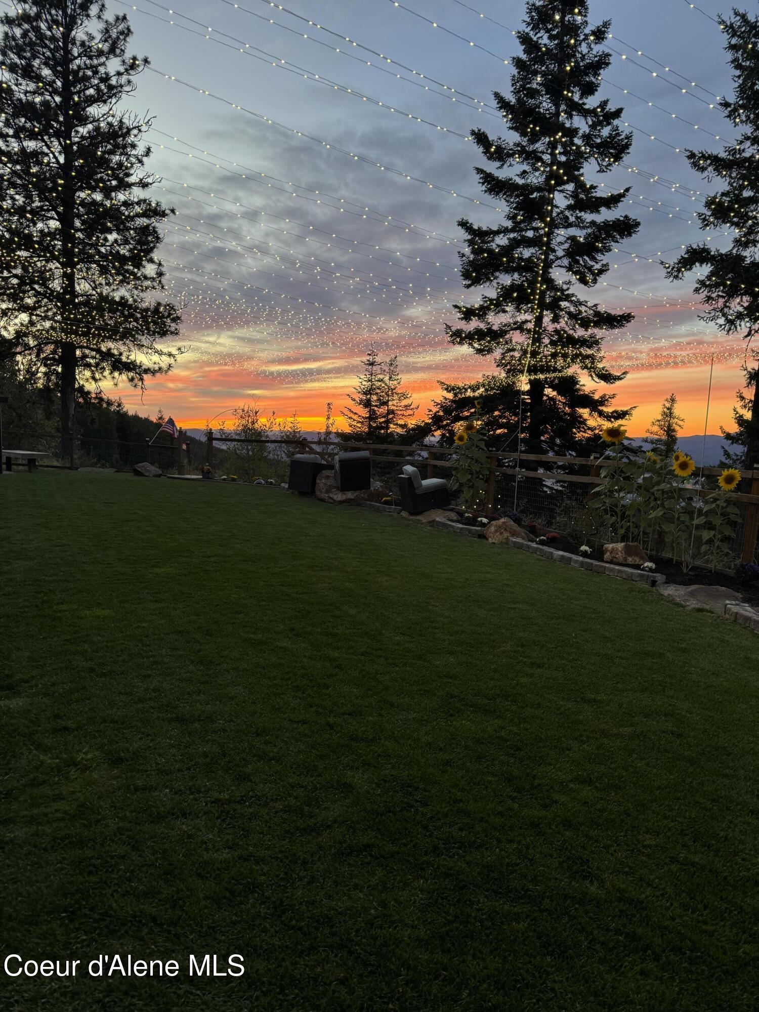 12251 West Blessing Hill Road Post Falls, ID 83854 - Photo 43 of 43 Sunset Lights