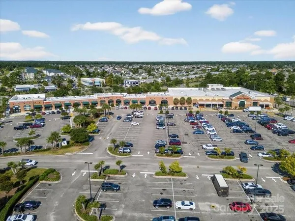an aerial view of city