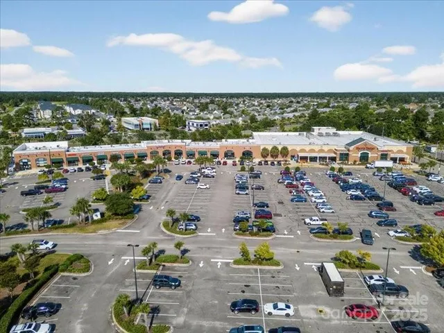 an aerial view of city