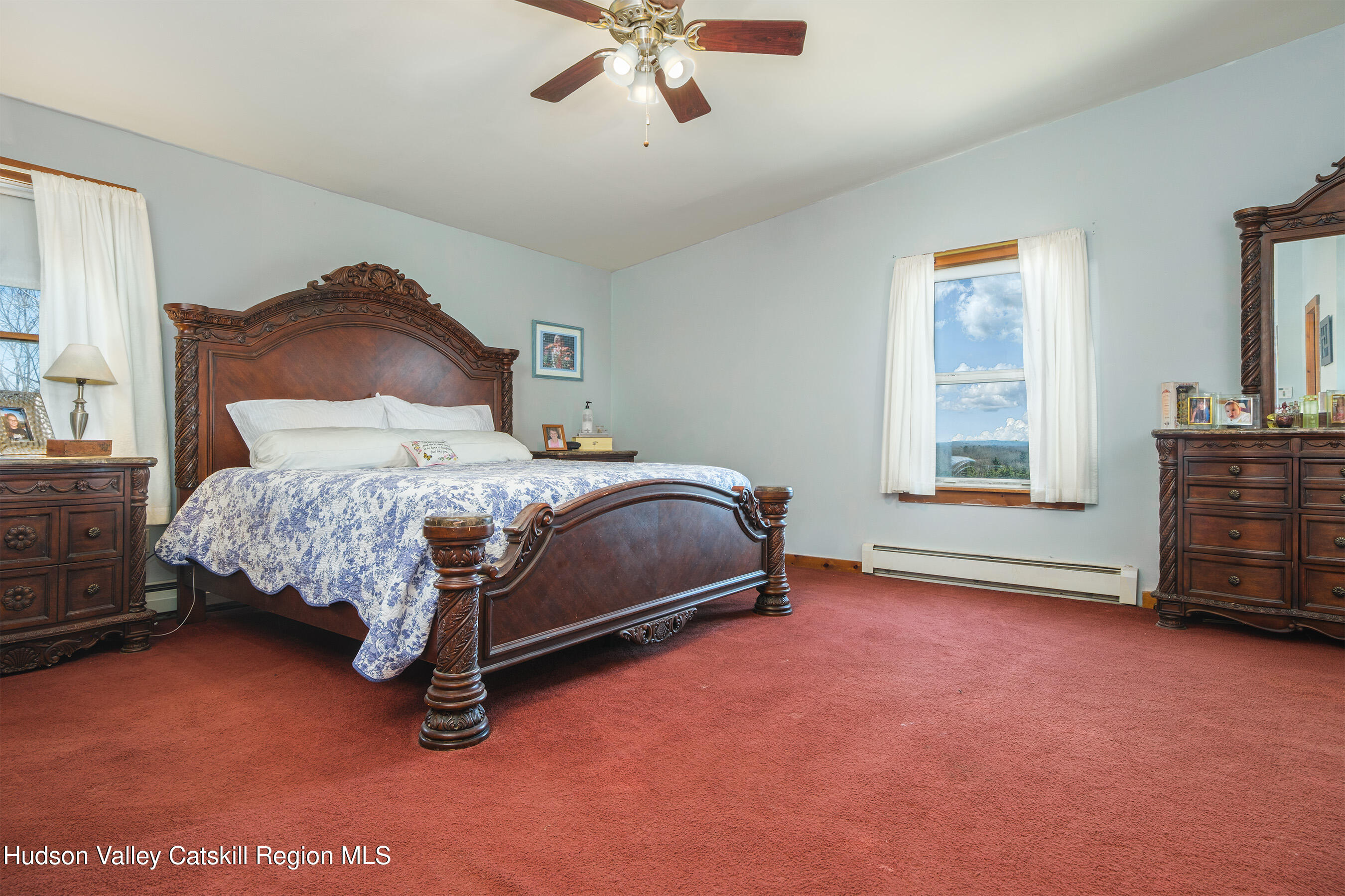 802 County Highway 3A Unadilla, NY 13849 - Photo 19 of 65 a bedroom with a bed dresser and a window