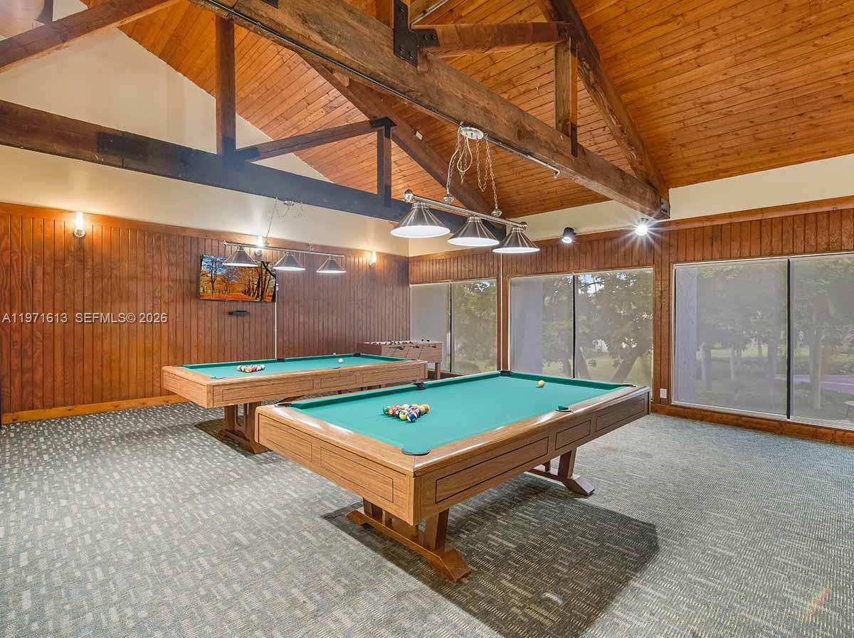 11535 Southwest 109th Road, Unit 22A Miami, FL 33176 - Photo 39 of 41 Community Billiards Room