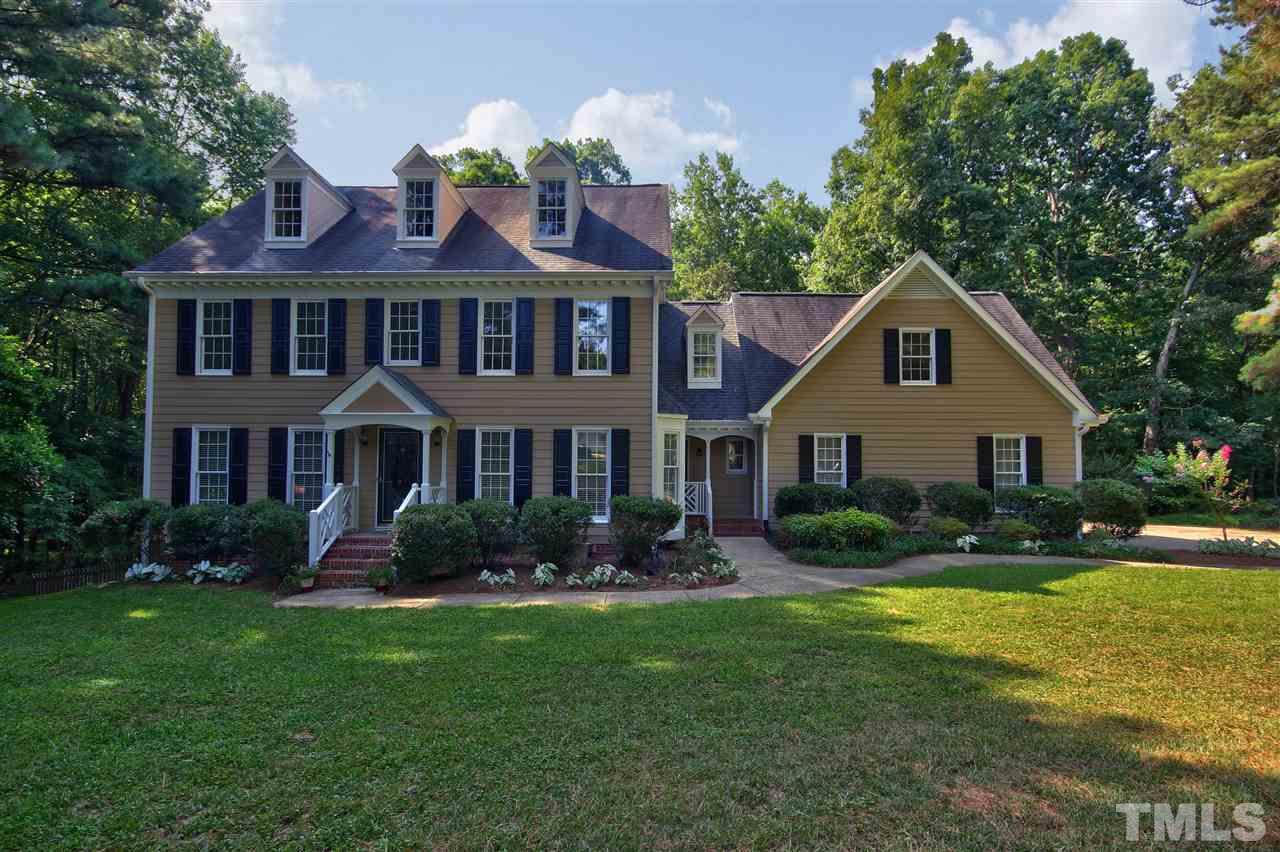 304 Key Court Raleigh, NC 27614 - Photo 1 of 25 a front view of house with yard and green space