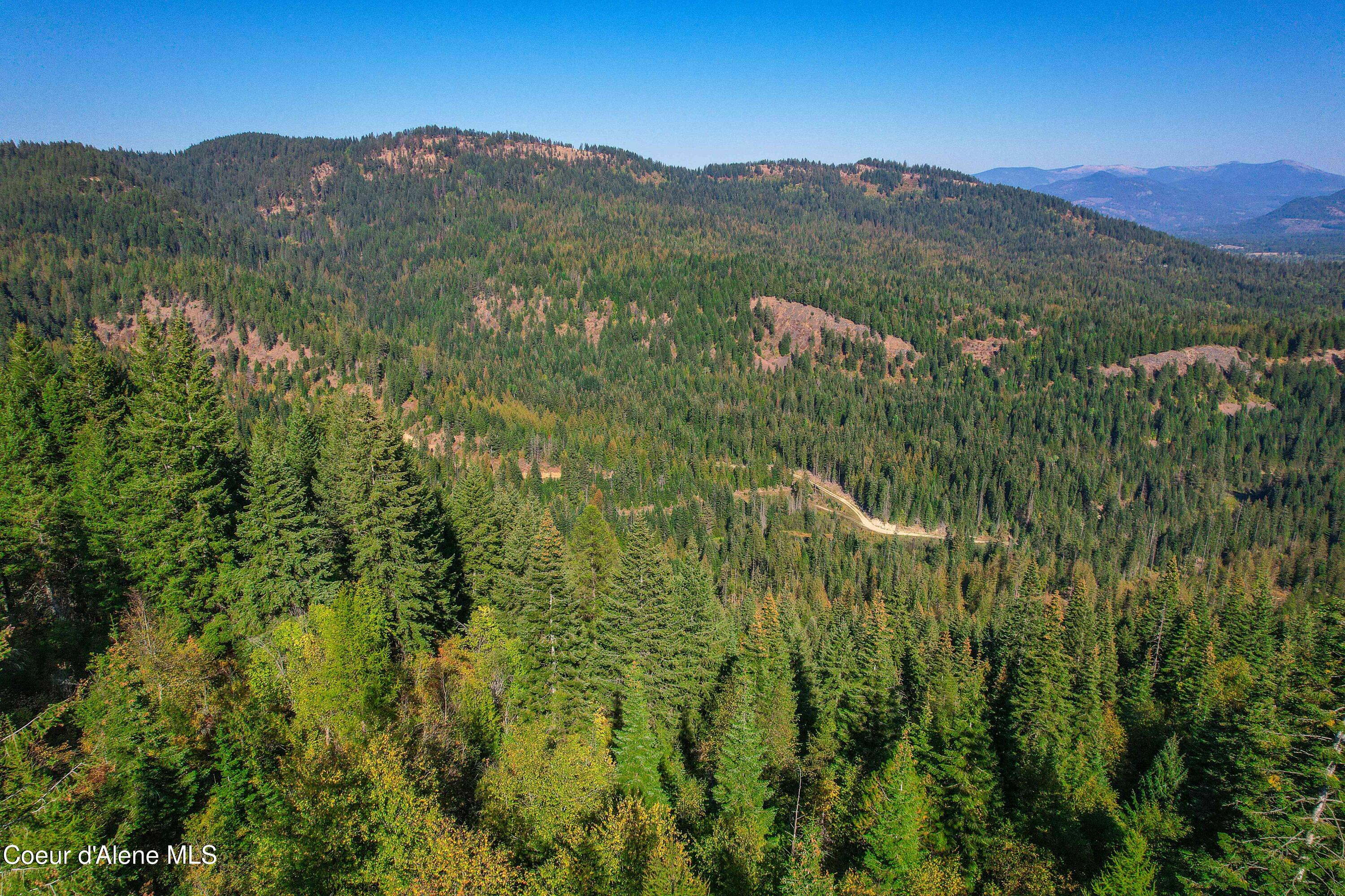 Nna Bodie Canyon Road Priest River, ID 83856 - Photo 6 of 20 Property Aerial Looking West.Red
