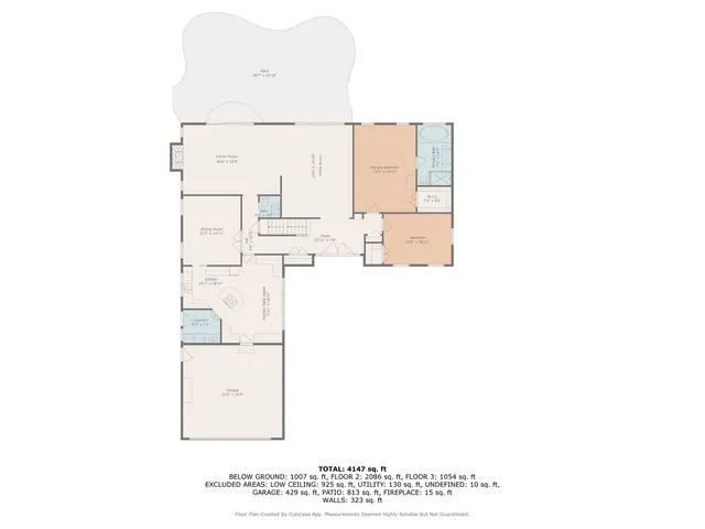 a picture of a floor plan