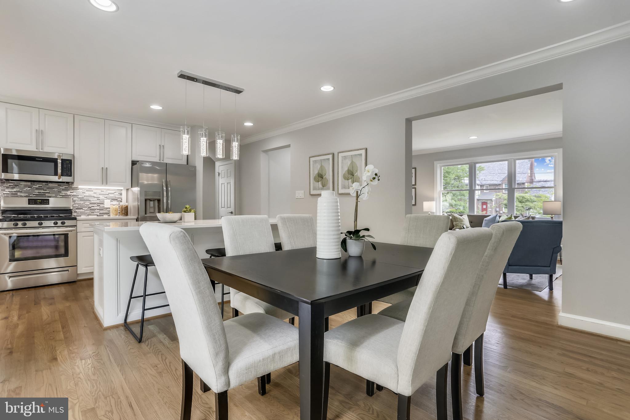 1948 Seminary Road Silver Spring, MD 20910 - Photo 11 of 48 Dining room off living room and kitchen