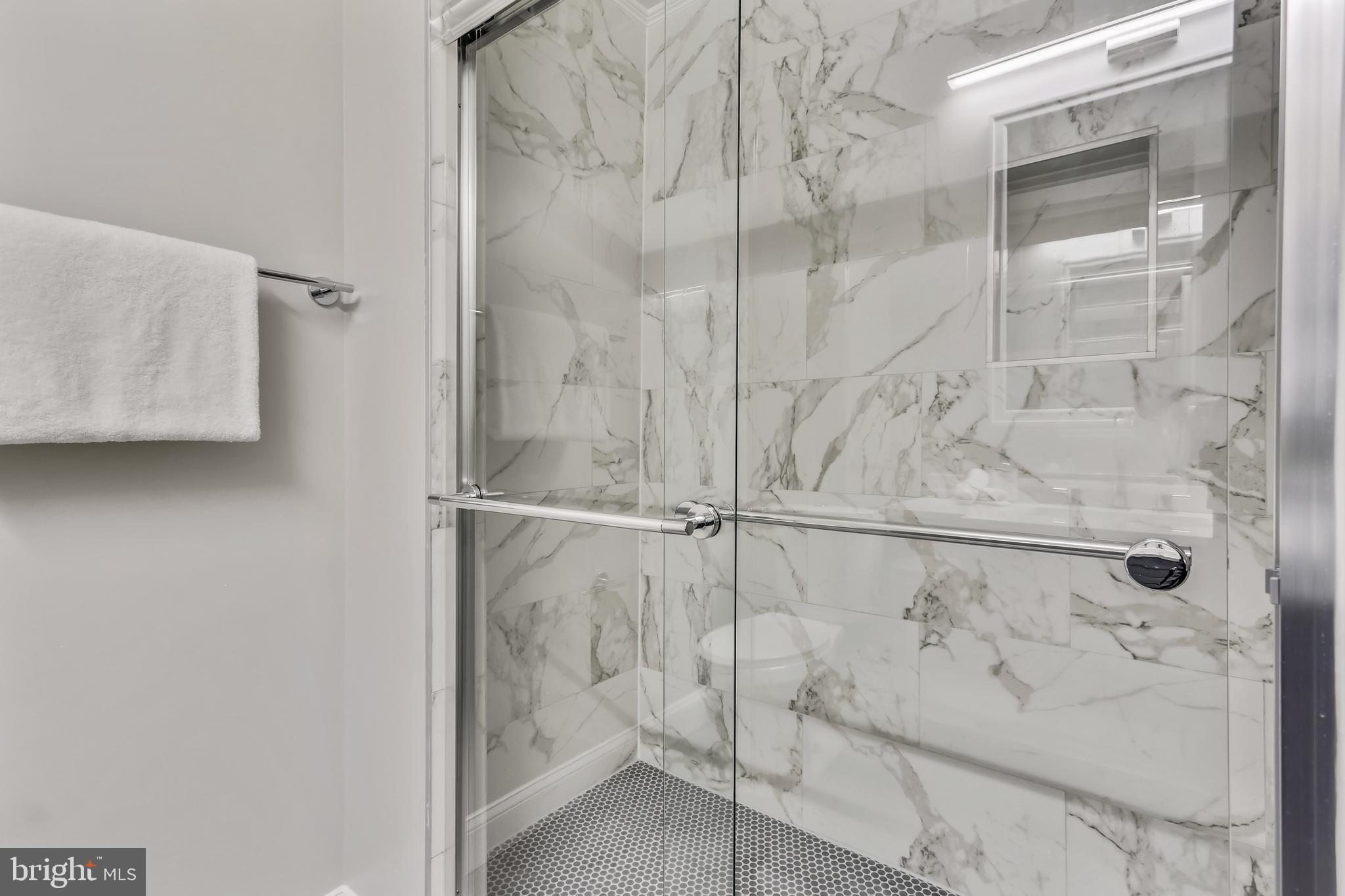 1948 Seminary Road Silver Spring, MD 20910 - Photo 28 of 48 Beautiful tiled shower in ensuite bath