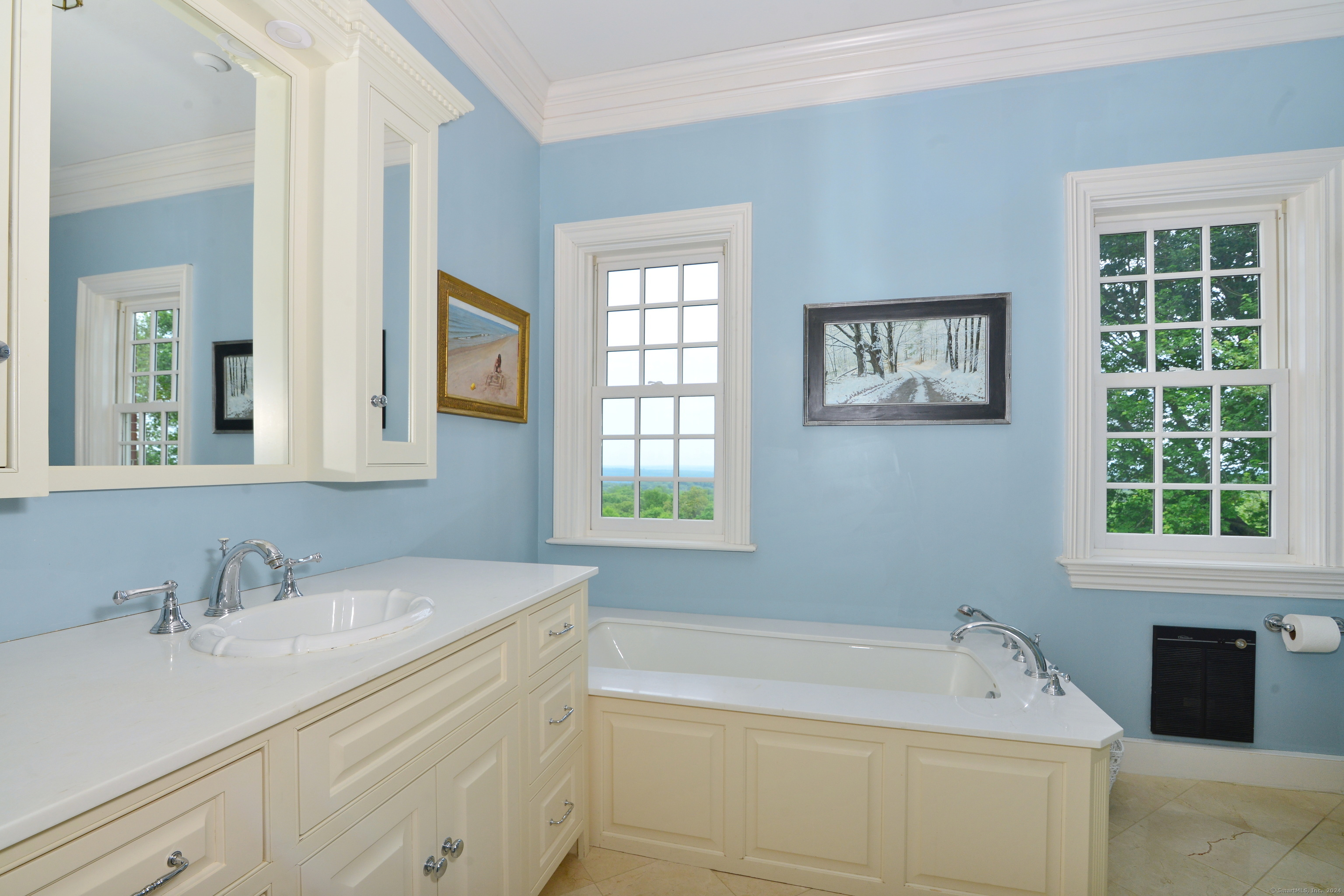 175 Pulpit Rock Road Woodstock, CT 06281 - Photo 25 of 39 Ensuite primary bathroom offers stall shower and soaking tub.