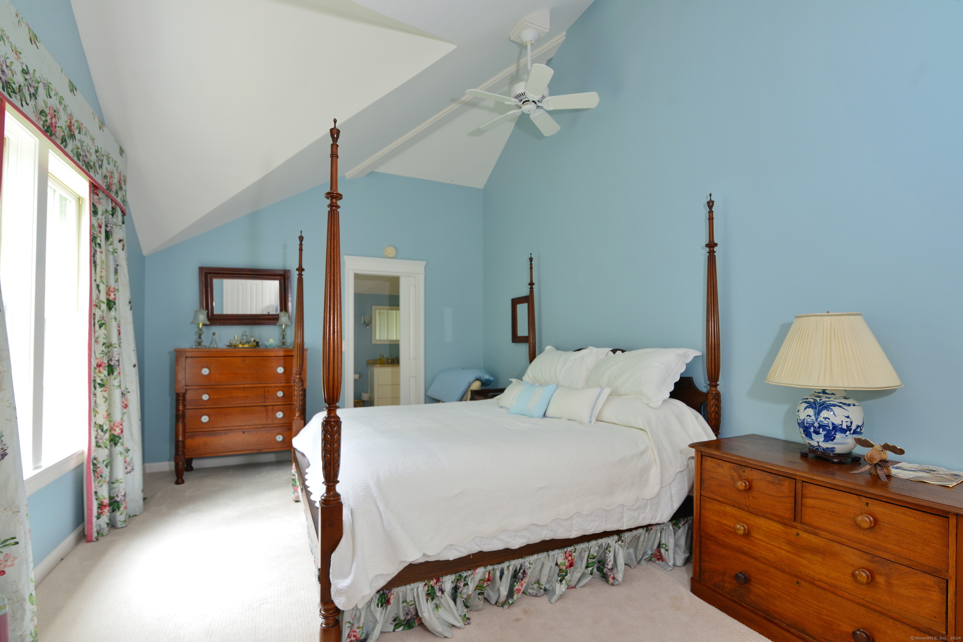 175 Pulpit Rock Road Woodstock, CT 06281 - Photo 28 of 39 Double closets, vaulted ceiling, and ample natural light elevate the guest quarters/in-law bedroom.