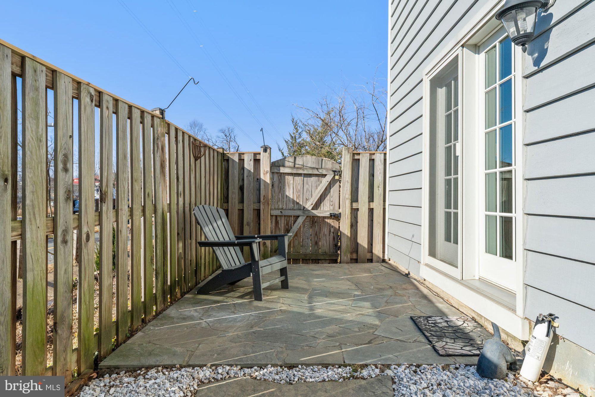 207 Park Street Vienna, VA 22180 - Photo 40 of 45 a view of wooden balcony with chairs