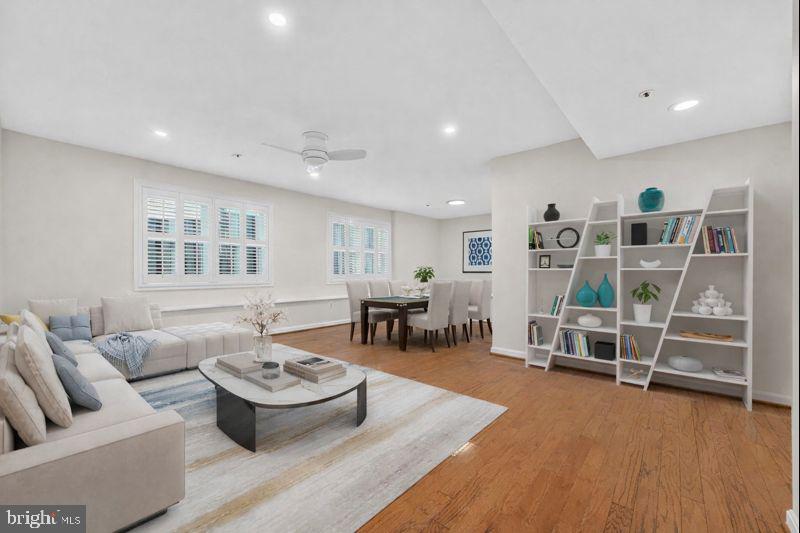 207 Park Street Vienna, VA 22180 - Photo 4 of 45 a living room with furniture and a window
