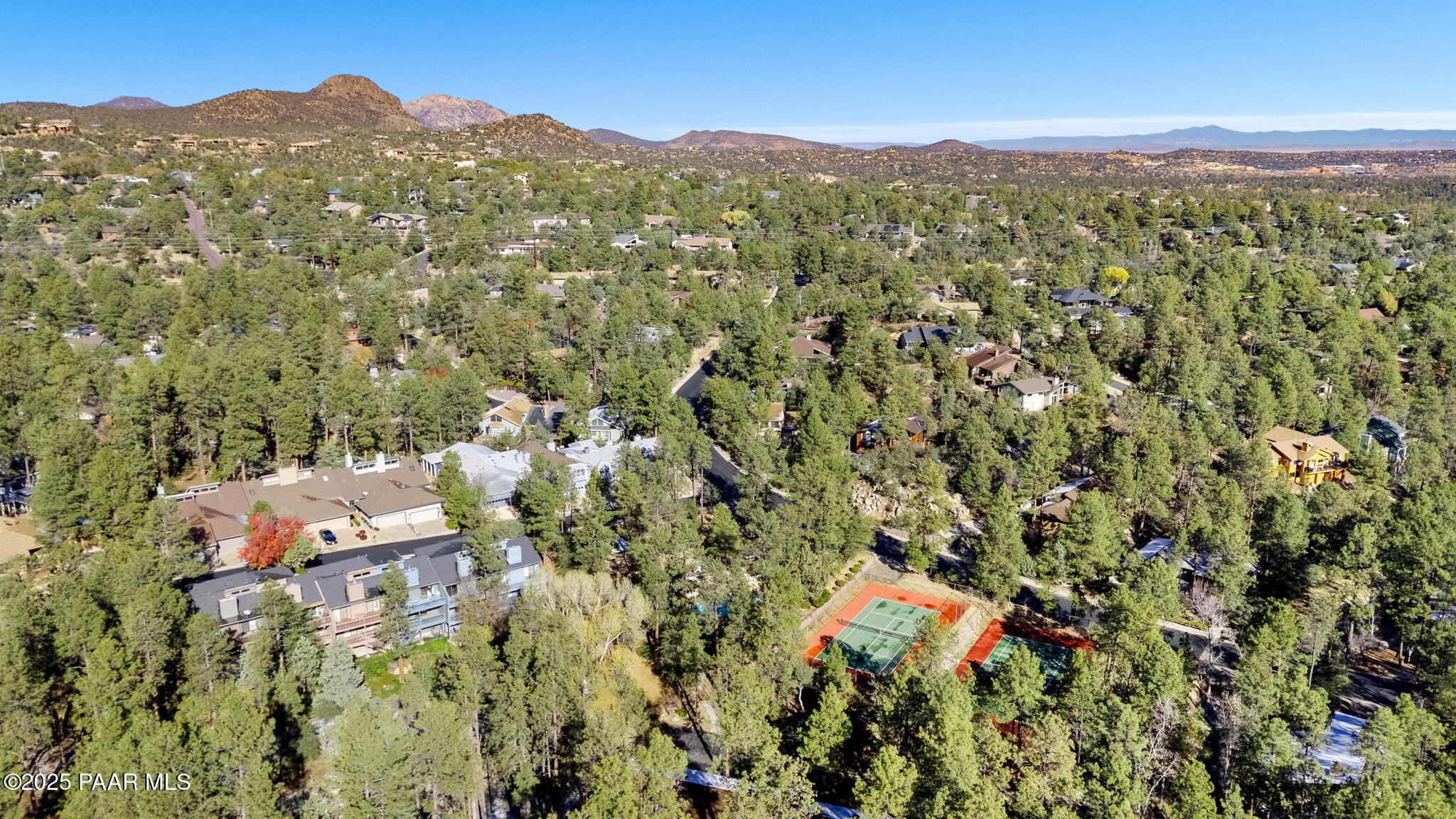 1219 Timber Point North Prescott, AZ 86303 - Photo 33 of 38 a view of a city with mountain