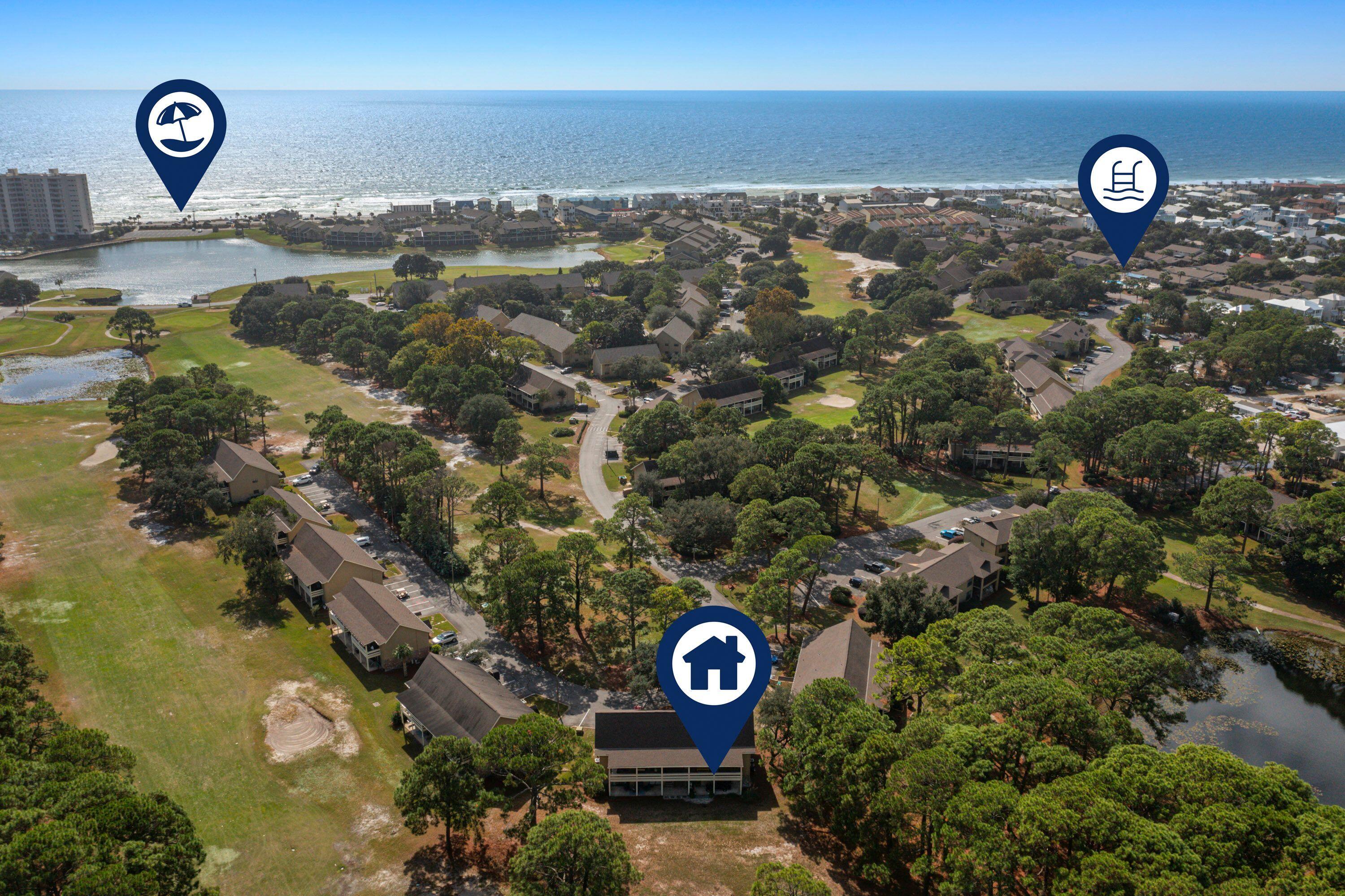 283 Sunset Bay, Unit 28B Miramar Beach, FL 32550 - Photo 8 of 23 a view of lot of trees