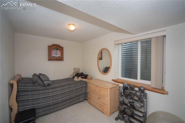6695 Turkey Tracks Road Colorado Springs, CO 80922 - Photo 27 of 34 Basement bedroom