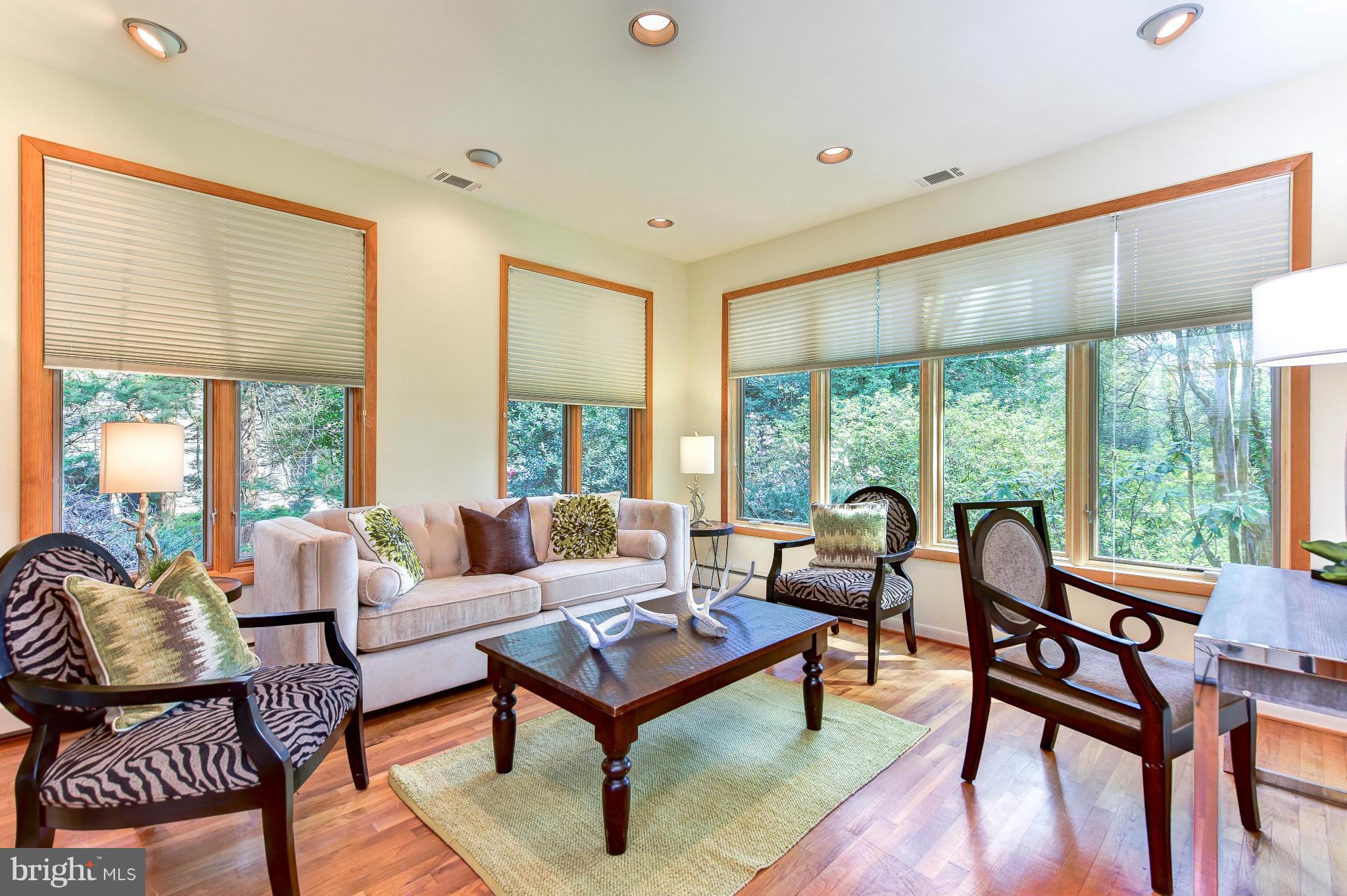 4108 Dresden Street Kensington, MD 20895 - Photo 6 of 24 a living room with furniture and a large window