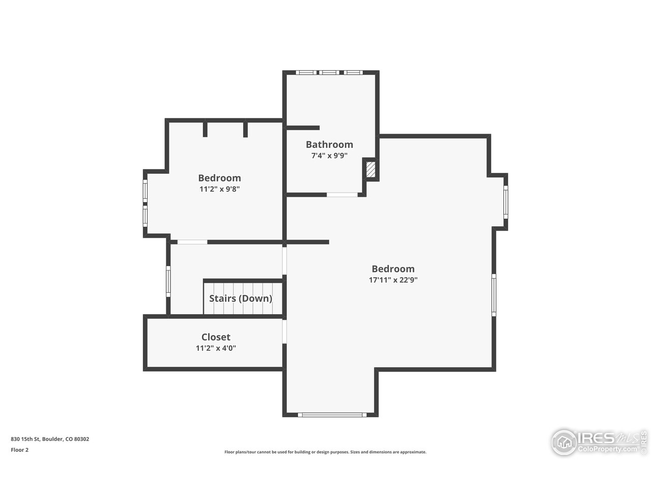 830 15th Street Boulder, CO 80302 - Photo 39 of 40 a picture of a book and a bed