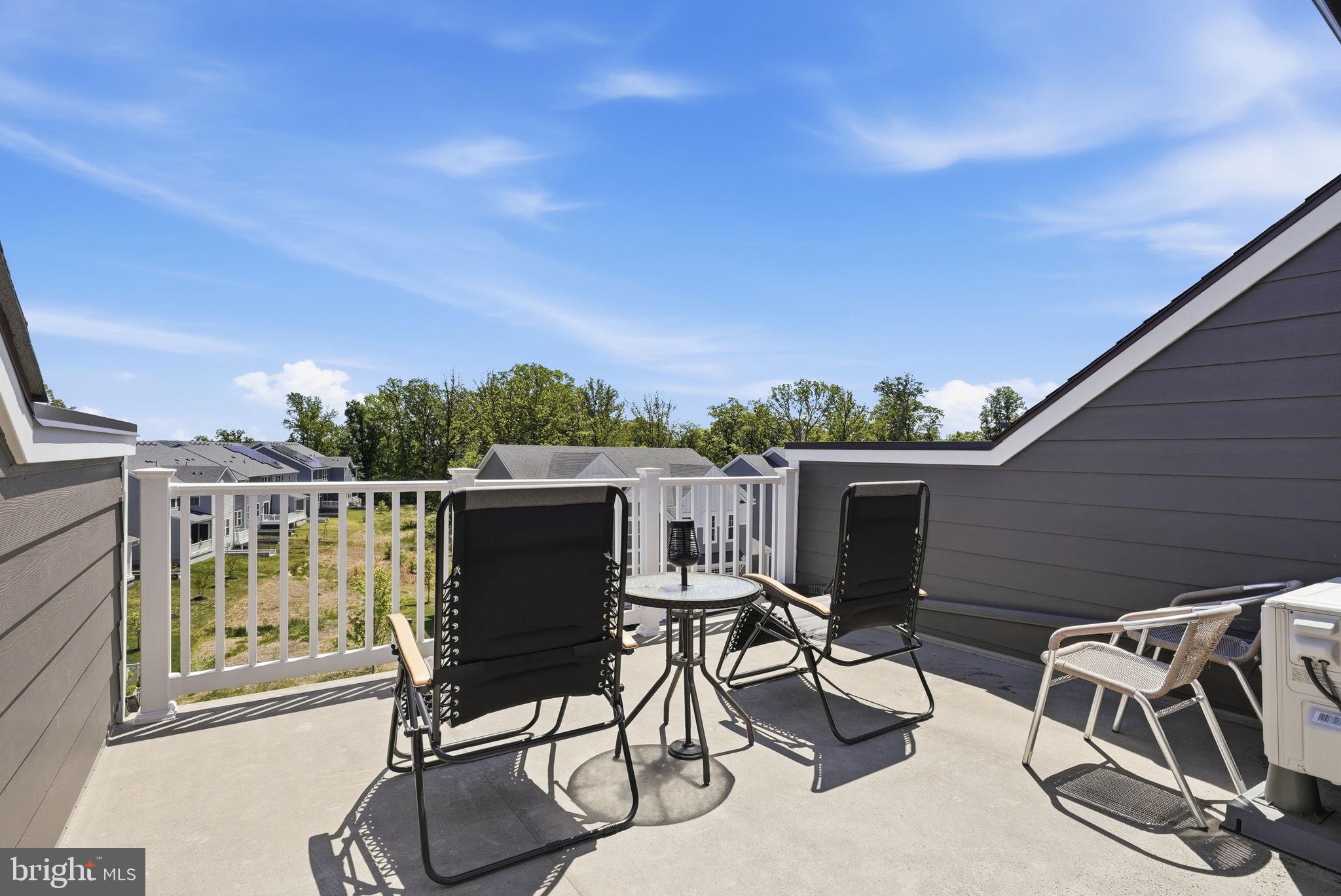 18359 Moss Garden Road Dumfries, VA 22026 - Photo 32 of 59 Step out to rooftop terrace! Serene views!
