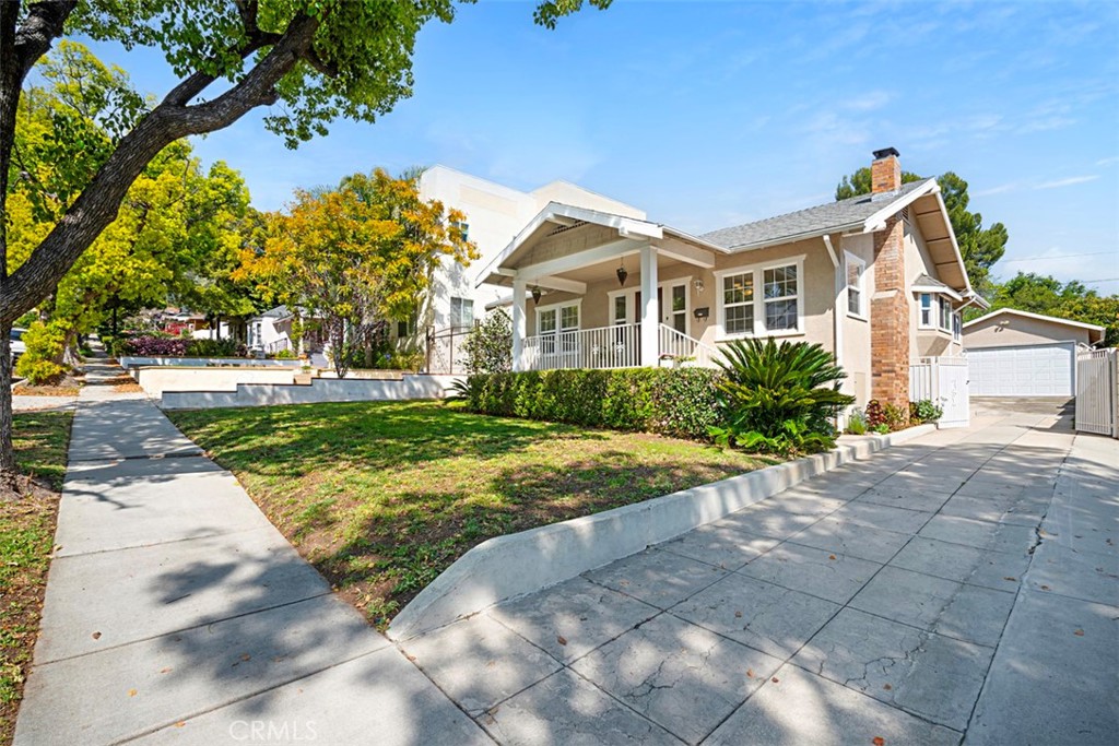 A classic bungalow located in mid-block of a popular street near the hub of Eagle Rock's art and cultural center.
