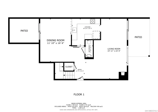 $1,350,000 | 8745 Caminito Sueno, La Jolla, CA 92037