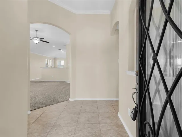 a view of an entryway