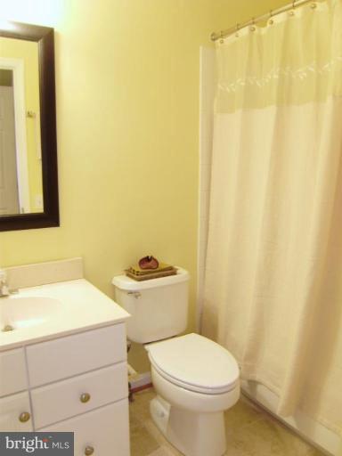 6011 Riddle Walk Alexandria, VA 22312 - Photo 14 of 25 This hall bath has new a new floor, mirror & light