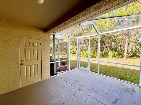 a house view with outdoor space