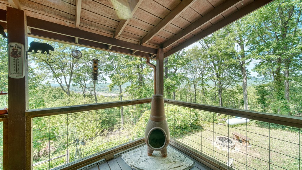 911 Summit Way Blairsville, GA 30512 - Photo 20 of 23 a view of outdoor space with deck and furniture