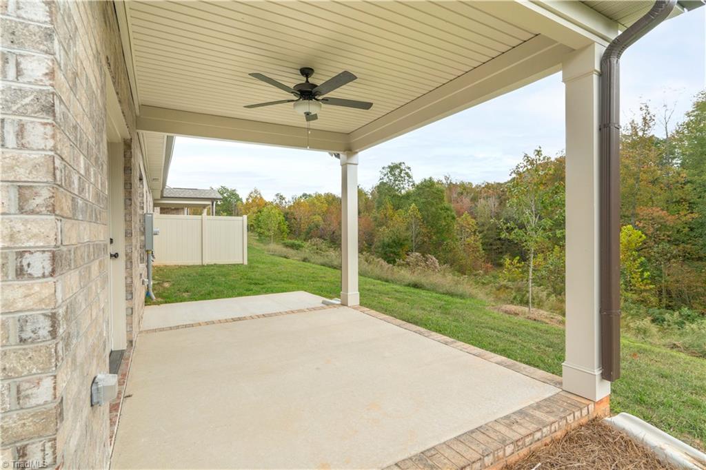 2063 Welden Ridge Road Kernersville, NC 27284 - Photo 43 of 49 Rear of Home Covered Porch!