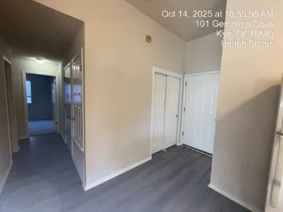 an outdoor space with of a garden